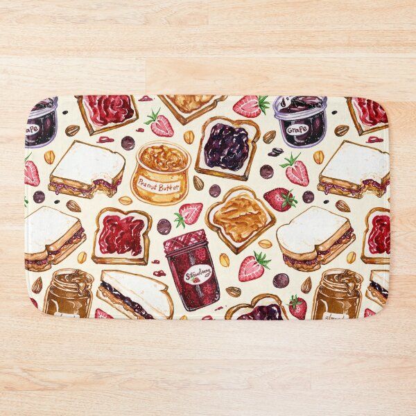 Item preview, Peanut Butter and Jelly Watercolor designed and sold by Paisley Yazel.