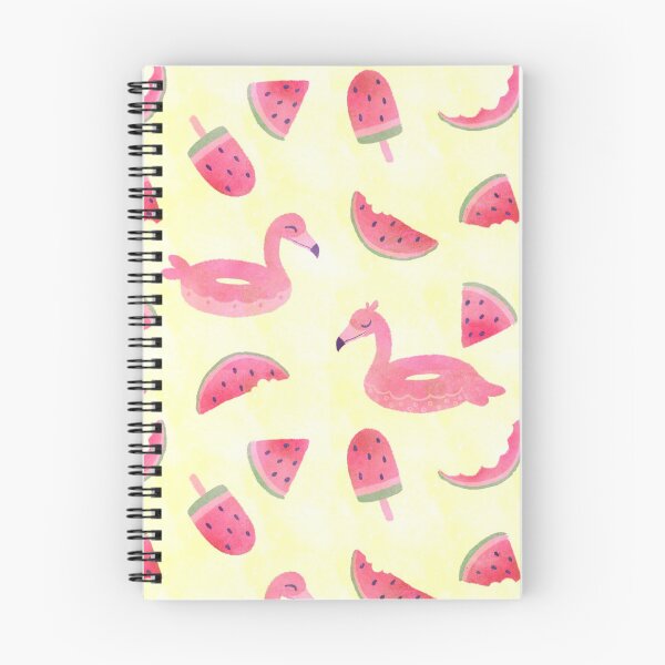 Item preview, Flotante de sandía y flamingo. designed and sold by PaperFable.