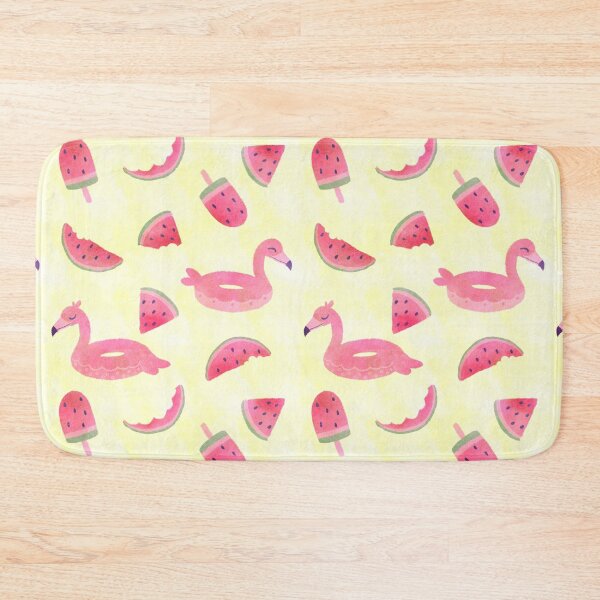Item preview, Watermelon and flamingo floaties designed and sold by PaperFable.