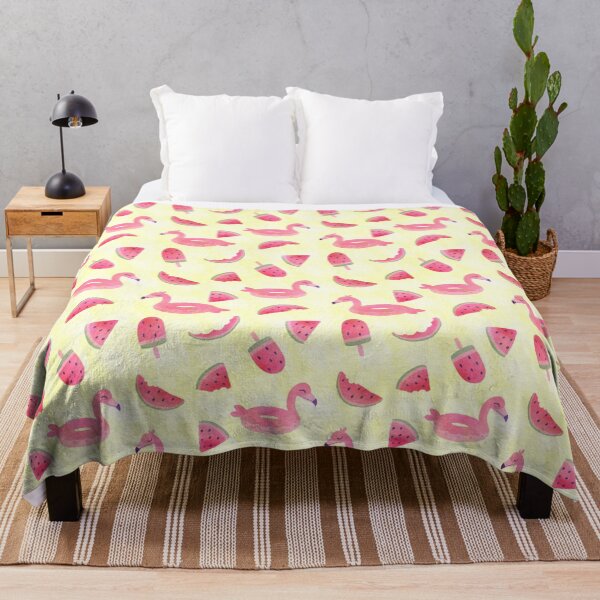 Item preview, Watermelon and flamingo floaties designed and sold by PaperFable.