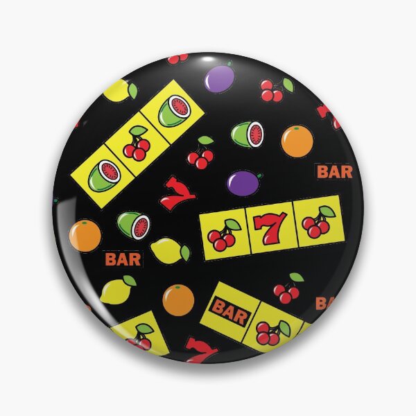 Artikelvorschau, Casino Lucky Slots Kirsch-Melone-Zitronen-Fruchtmuster entworfen und verkauft von HotHibiscus.
