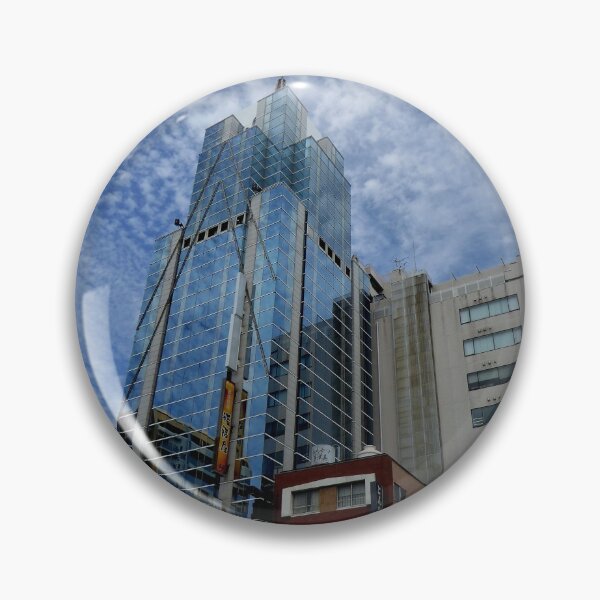 Item preview, reflective building designed and sold by Perggals© - Stacey Turner.