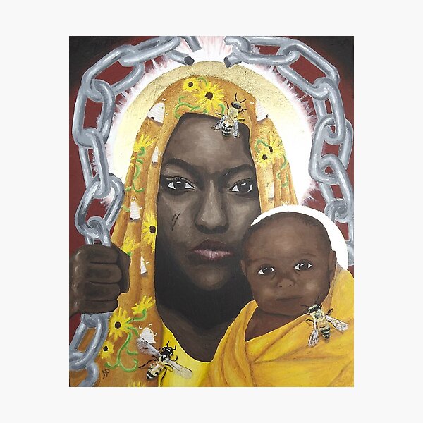 Our Lady, Breaker of Chains Photographic Print