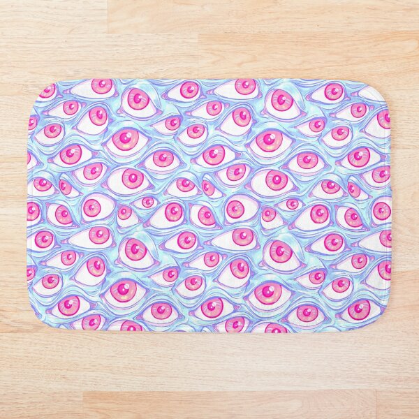 Item preview, Wall of Eyes in Baby Blue designed and sold by Paisley Yazel.
