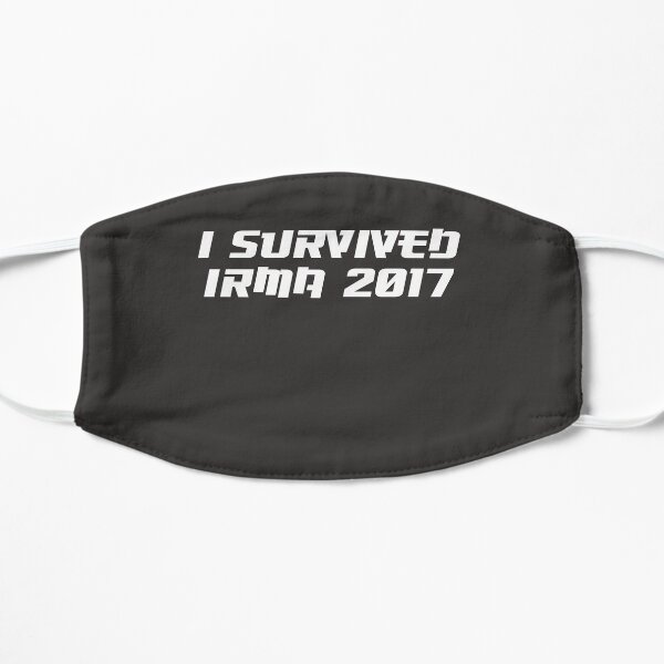 I Survived Irma 2017 Men's Women's Flat Mask