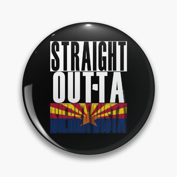 Item preview, Straight Outta Sierra Vista Arizona Flag por Merch Creation Studio designed and sold by MerchCStudio.