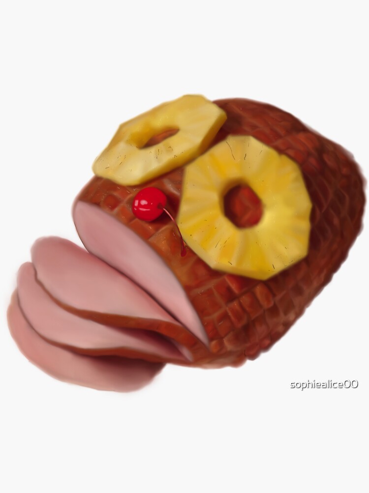 "RUM HAM" Sticker by sophiealice00 Redbubble
