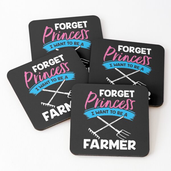 Item preview, Forget Princess I Want to Be a Farmer Shirt designed and sold by Orange Pieces.