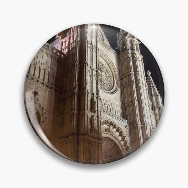 Item preview, La Seu at night - Mallorca designed and sold by Ulysse Pixel.