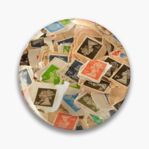 Item preview, Old British Postage Stamps Texture designed and sold by HotHibiscus.