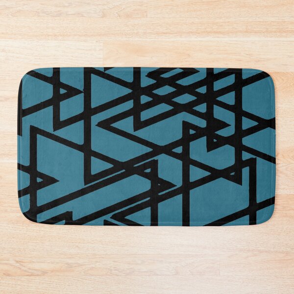 Item preview, Interlocking Black Triangles Artistic Design designed and sold by taiche.