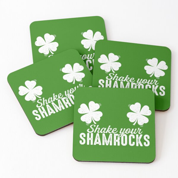 Item preview, Womens St Patricks Day Shamrock Humor Shake Your Shamrock Boobs Funny Womens Costume  designed and sold by alenaz.