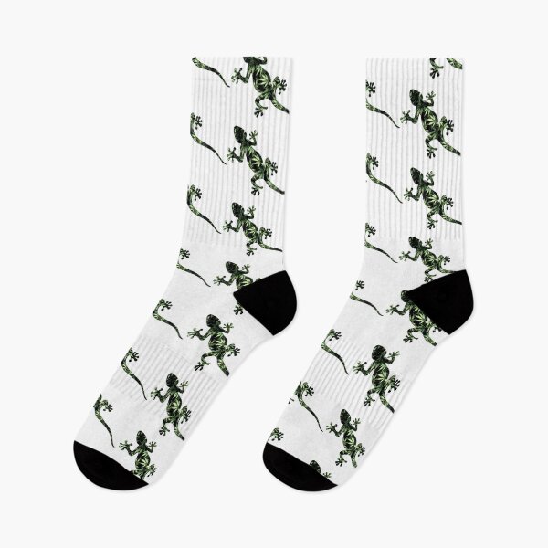 Item preview, salamandra elegante lagarto verde 1 designed and sold by Marhewa.