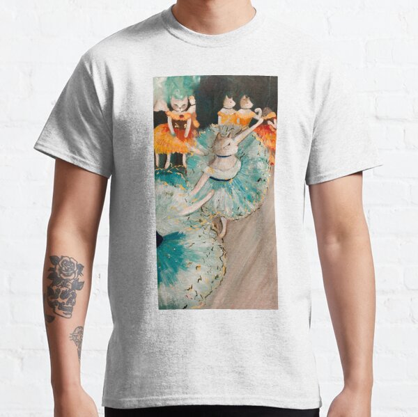 Item preview, The Green Cat Dancer designed and sold by KilkennyCat Art.