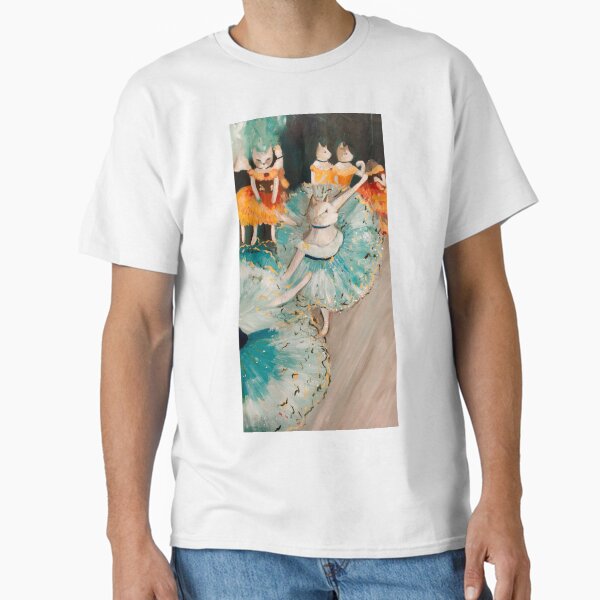 Item preview, The Green Cat Dancer designed and sold by KilkennyCat Art.