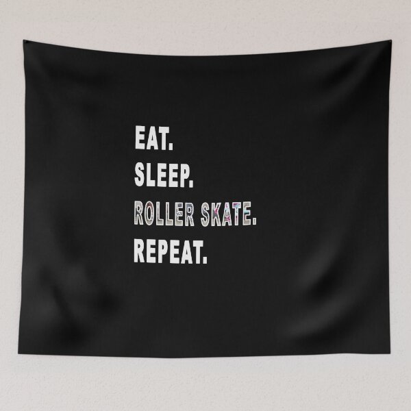 Item preview, Eat. Sleep. Roller Skate. Repeat. designed and sold by iamhewho.