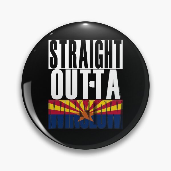 Artikelvorschau, Gerade Outta Winslow Arizona Flagge von Merch Creation Studio entworfen und verkauft von MerchCStudio.