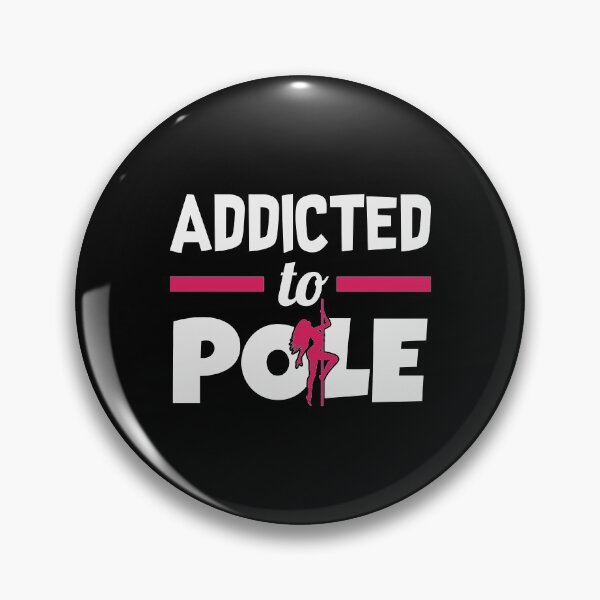 Item preview, Pole Dance Shirt Addicted To Pole Gift Tee designed and sold by haselshirt.
