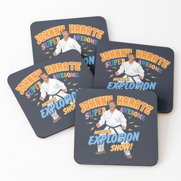 Item preview, Johnny Karate Super Awesome Musical Explosion Show Parks and Rec designed and sold by Stayfrostybro.