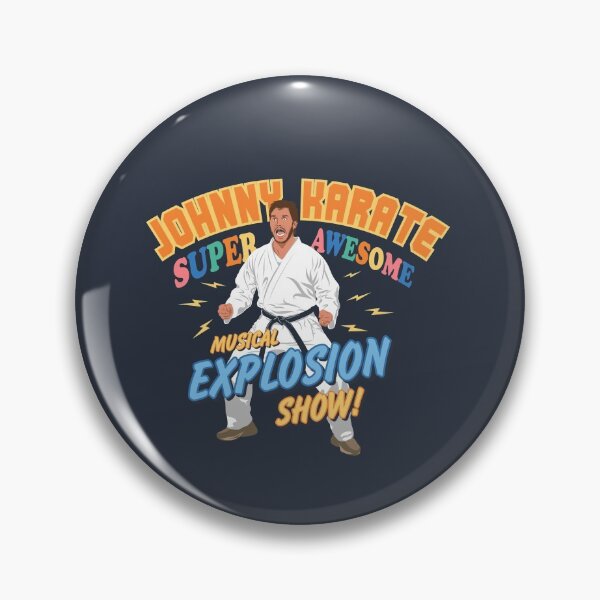 Item preview, Johnny Karate Super Awesome Musical Explosion Show Parks and Rec designed and sold by Stayfrostybro.