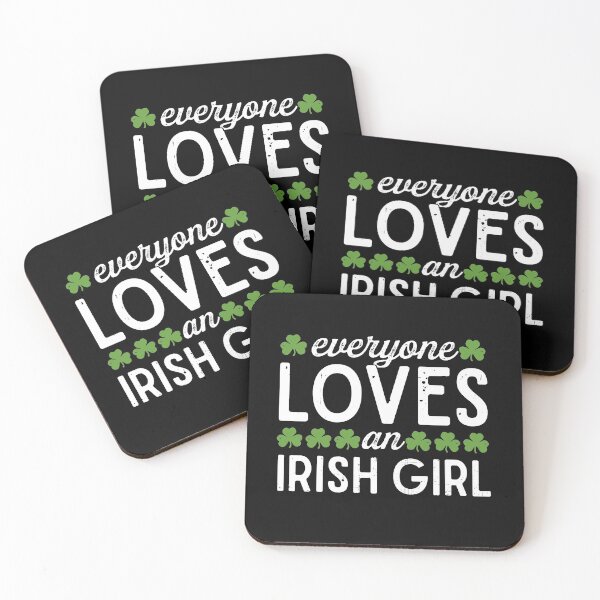 Item preview, Everyone Loves An Irish Girl Funny Womens St Patricks Day Shamrock Gifts  designed and sold by alenaz.