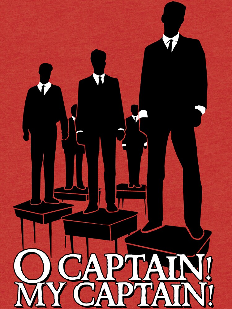 oh captain my captain poster