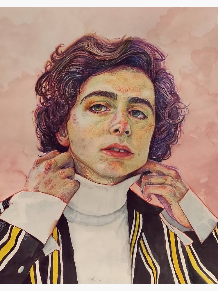 Timothee Chalamet Photoshoot | Art Board Print