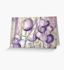 Luscious Grapes from the Garden of Eden Greeting Card