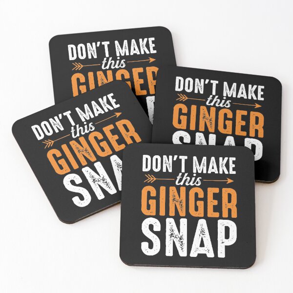 Item preview, Don't Make This Ginger Snap Funny Redhead Humor Gifts Joke Saying  designed and sold by alenaz.