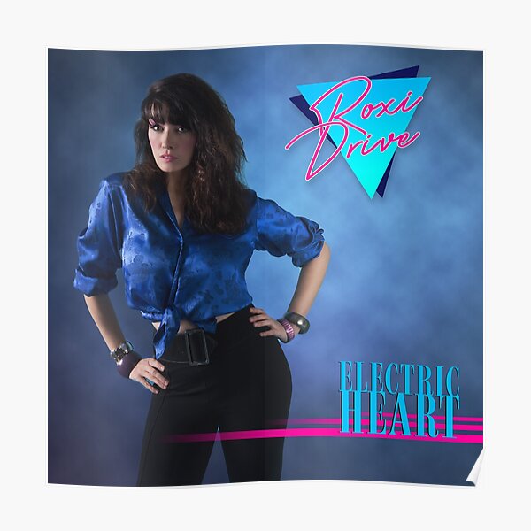 Roxi Drive - Electric Heart Album Cover Poster