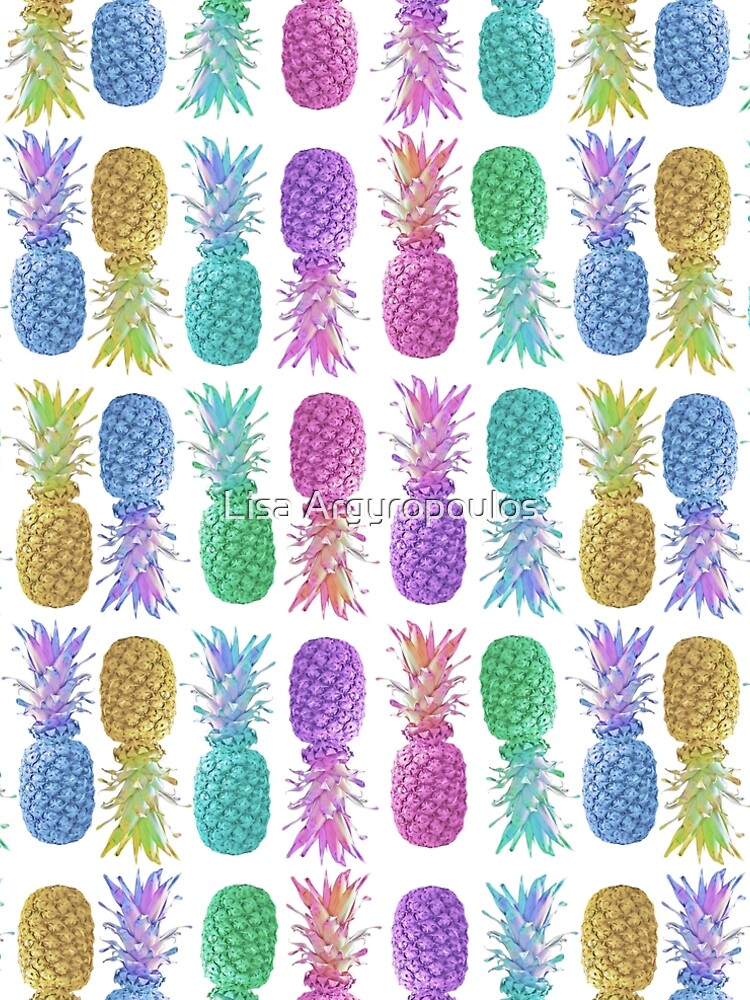 "Pastel Pineapples" A-Line Dress by lalavision | Redbubble