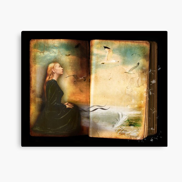 Once upon a time Canvas Print