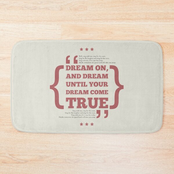 Item preview, Dream On designed and sold by rahmaprojekt.