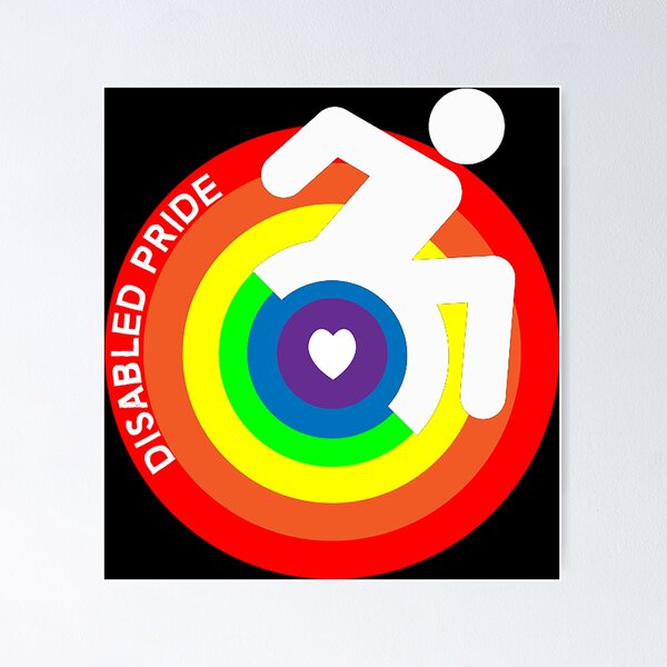 Item preview, Gay And Disabled - Stereotypes - Gay disabled Pride - t shirt - Gift - shirt - Mug - Rights designed and sold by happygiftideas.