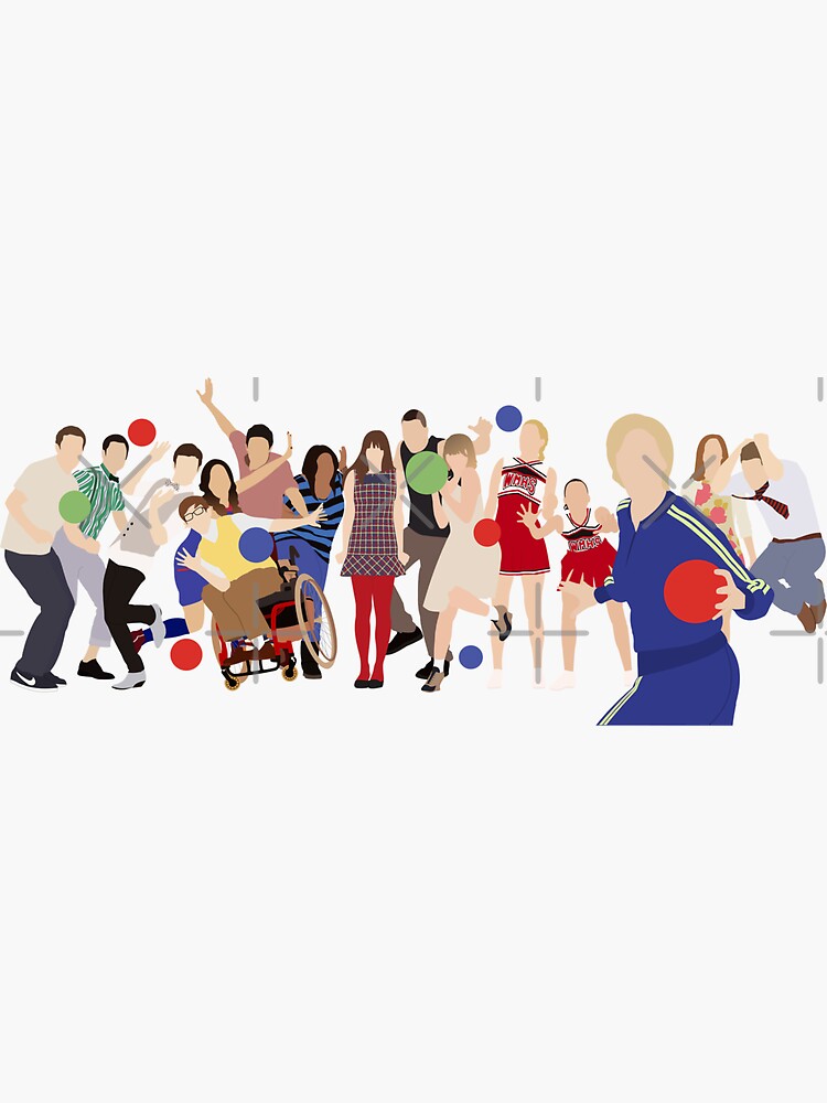 Personajes Glee de JumpingHelen