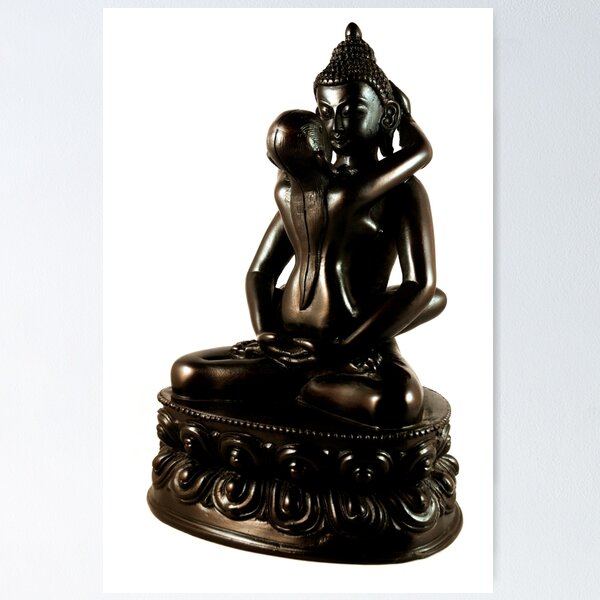 Item preview, Buddha and his consort designed and sold by troianifabrizio.