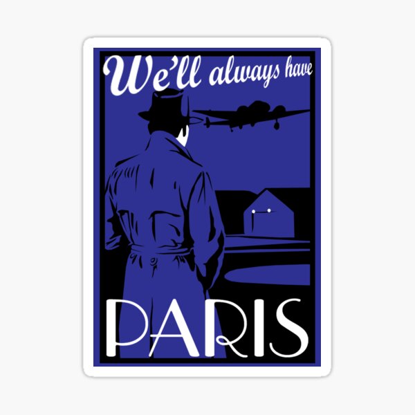 Catharsis Three: We'll Always Have Paris Sticker