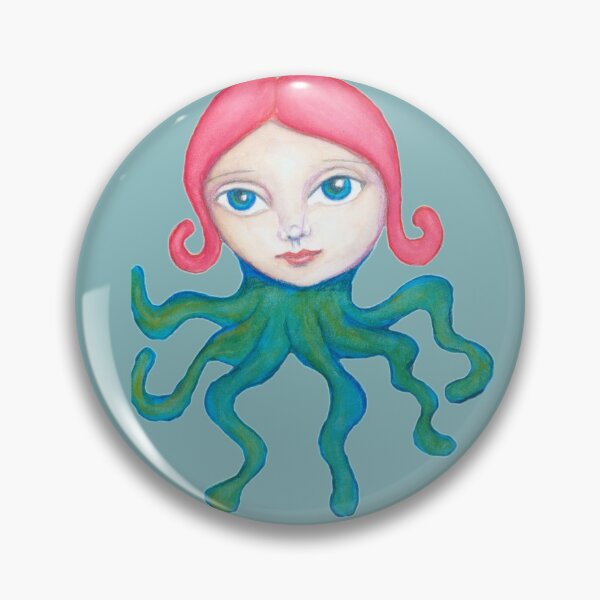 Item preview, Octopus Girl designed and sold by lenaliluna.