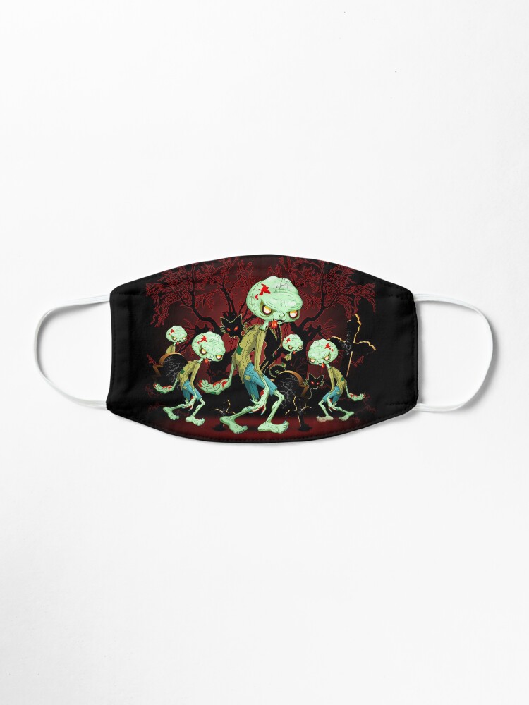 Alternate view of Zombie Creepy Monster Cartoon Mask