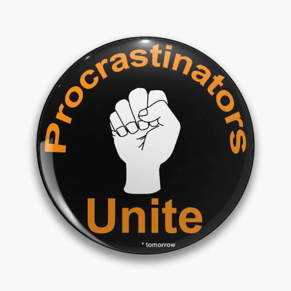 Item preview, procrastinators designed and sold by masterchef-fr.