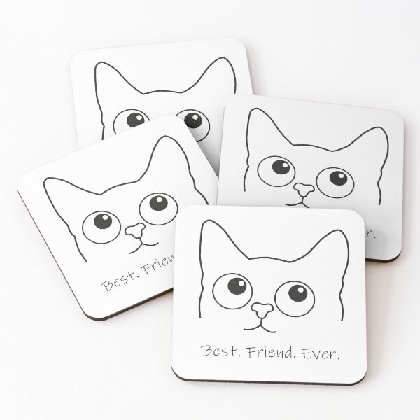 Item preview, Sweet cat best. Friend. at all. designed and sold by EllenTune.