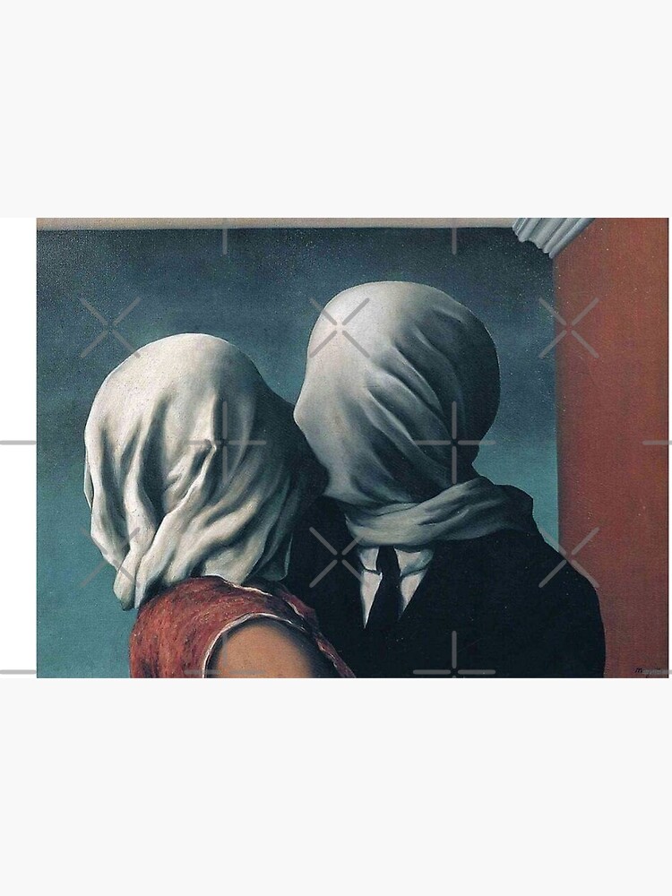 The Lovers II - Magritte by ArtWithHearts11