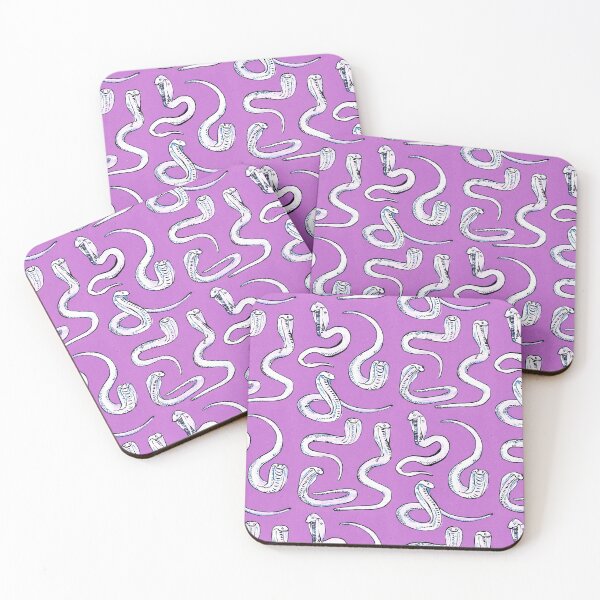 Item preview, cobras pattern - purple designed and sold by KarolinaSt.