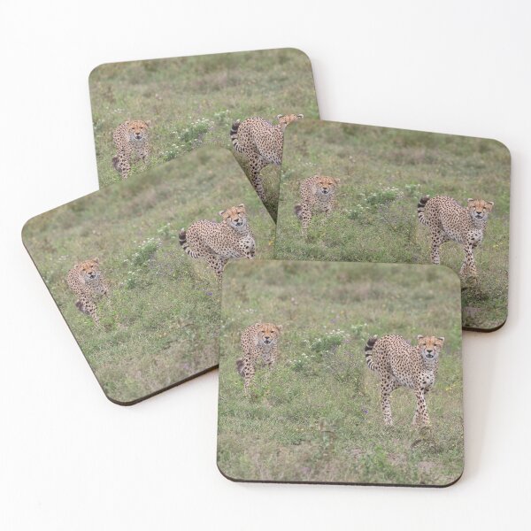 Item preview, Female Tanzanian Cheetah and her Young designed and sold by Yair Karelic.