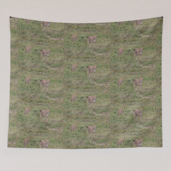 Item preview, Female Tanzanian Cheetah and her Young designed and sold by Yair Karelic.