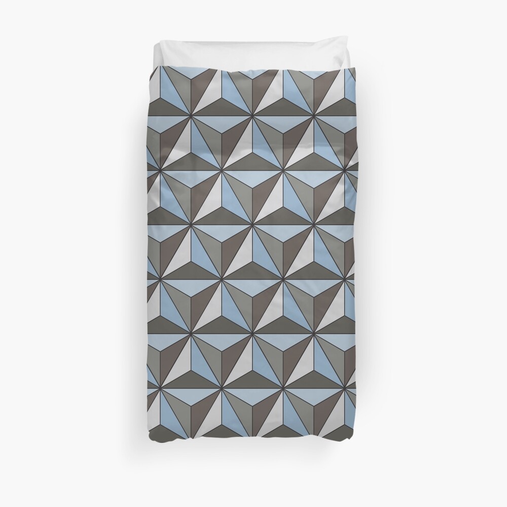 Spaceship Earth Duvet Cover