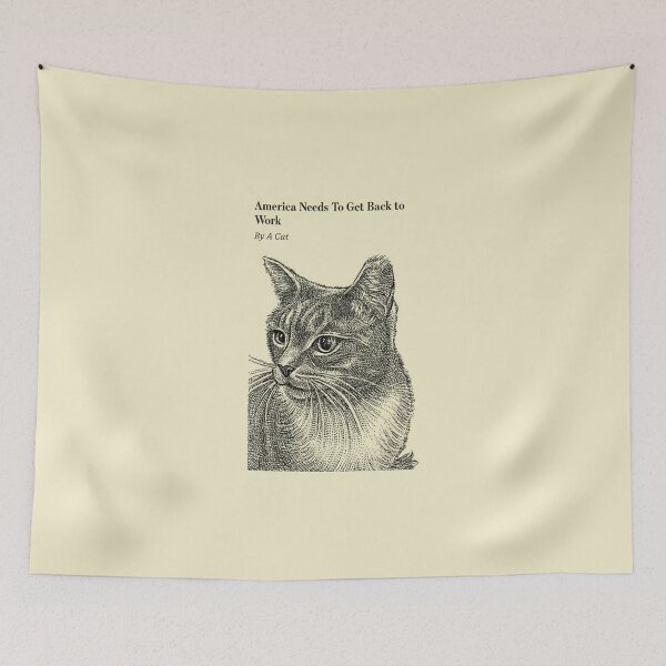Item preview, Back to Work Cat designed and sold by Loreman.
