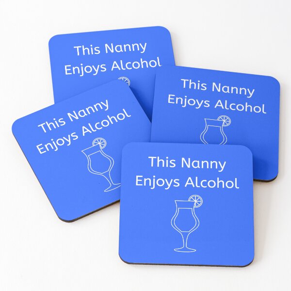 Item preview, This Nanny Enjoys Alcohol - Best Funny Nanny Gift | For BabySitter designed and sold by sviatos.