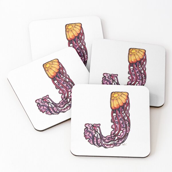 Item preview, J - Jellyfish, Animalphabet designed and sold by LlynHunter.