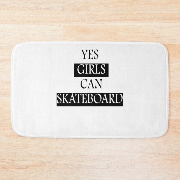Item preview, Yes girls can skateboard designed and sold by Apoldi Shop.